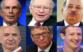 ۱۰ ثروتمند برتر جهان در نیمه اول سال 2019 چه کسانی هستند؟