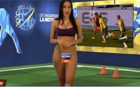 لخت شدن در برنامه زنده یکی از جذابترین و خاطره انگیزترین شرطبندی های تاریخ !!