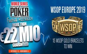 سری جهانی اروپایی پوکر 2019: جوایز از 22 میلیون یورو گذر کرد!