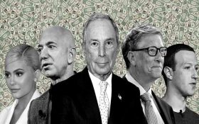 میلیاردرها برابر با ۶۰ درصد جمعیت دنیا دارایی دارند