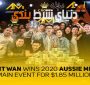 نفر اول مسابقه جایزه بزرگ Aussie Millions 2020 مشخص شد