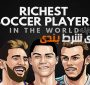 ده تا از ثروتمندترین فوتبالیست های جهان