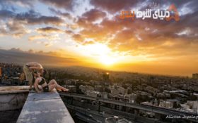 بوسه در ‘طلوع تهران’ ؛ پارکورکار ایرانی بازداشت شد