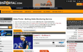 معرفی سایت شور بت: آدز پرتال (OddsPortal)
