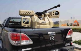 اولین عکس از تیربار اتوماتیک استفاده شده در ترور فخری زاده