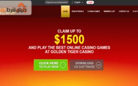 معرفی سایت کازینوی گلدن تایگر