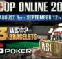 آگوست روز افتتاحیه مسابقات پوکر آنلاین WSOP GGPOKER
