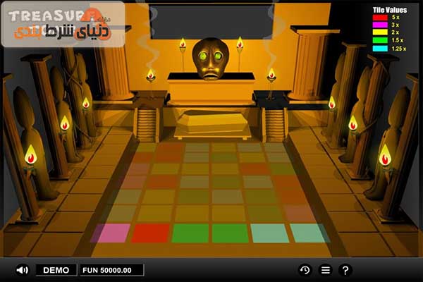 راهرو در آرامگاه گنجینه