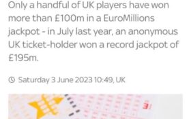 کی این هفته ۱۱۱ میلیون پوند برد !!