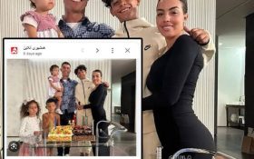 سانسور باسن جورجینا رودریگز، پارتنر رونالدو !!!