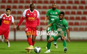 ضربه پنالتی عبدالکریم هر دو دست دروازه‌بان پرسپولیس را شکست!